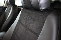 Ford Fusion 2012-2020 гг. Авточехлы экокожа+ткань+алькантара Antara A001 (полный салон) фото 4