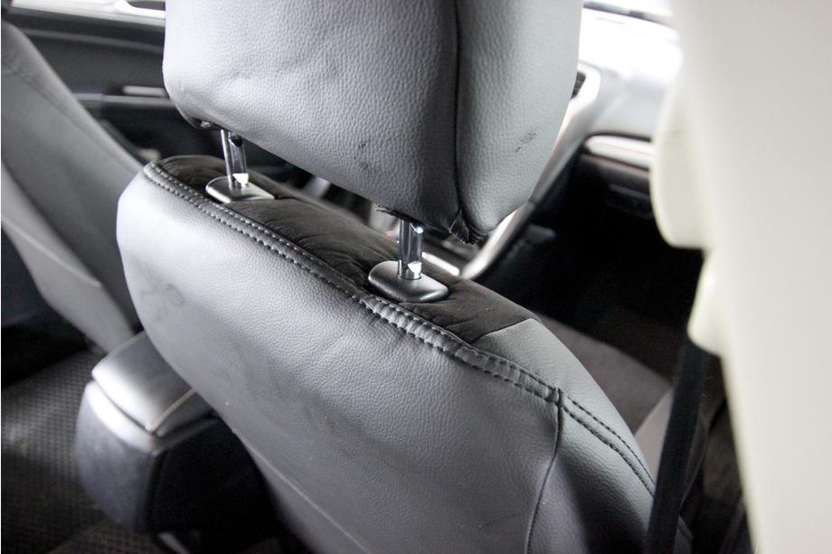 Ford Fusion 2012-2020 гг. Авточехлы экокожа+ткань+алькантара Antara A001 (полный салон) Фото 5
