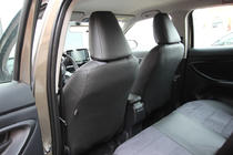 Toyota Yaris/Yaris Cross (XP210) 2020- гг. Авточехлы экокожа+ткань+алькантара Antara A001 (полный салон) фото 14
