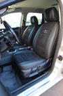 Ford Focus III 2011-2017 гг. Авточехлы экокожа+ткань+Алькантара Antara A001g (полный салон) фото 1