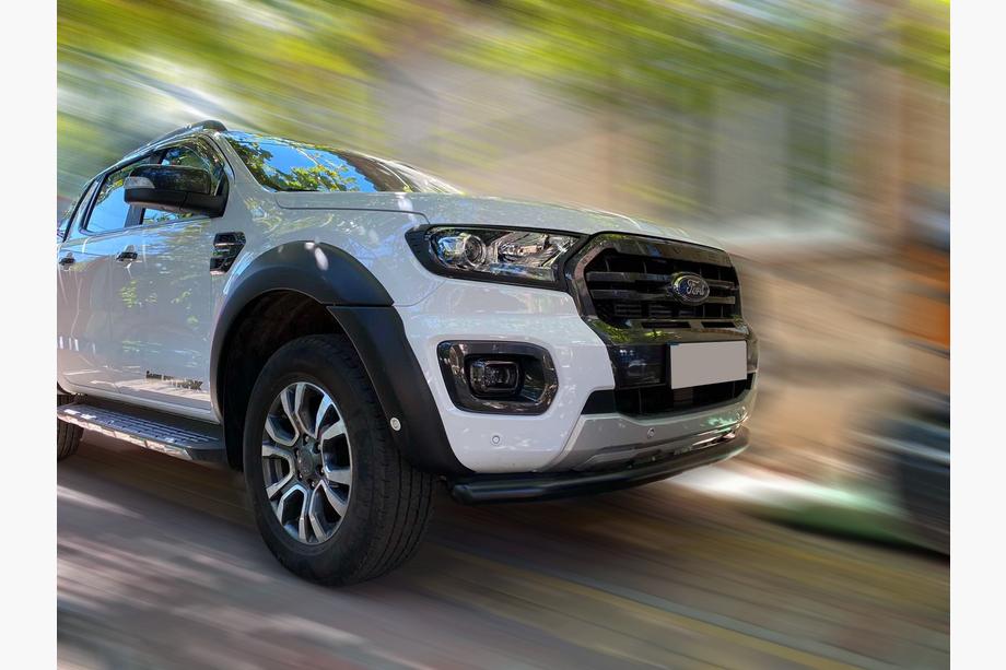 Ford Ranger 2011–2022 гг. Передняя защита Texas для 2015+ (76мм, черный) Image