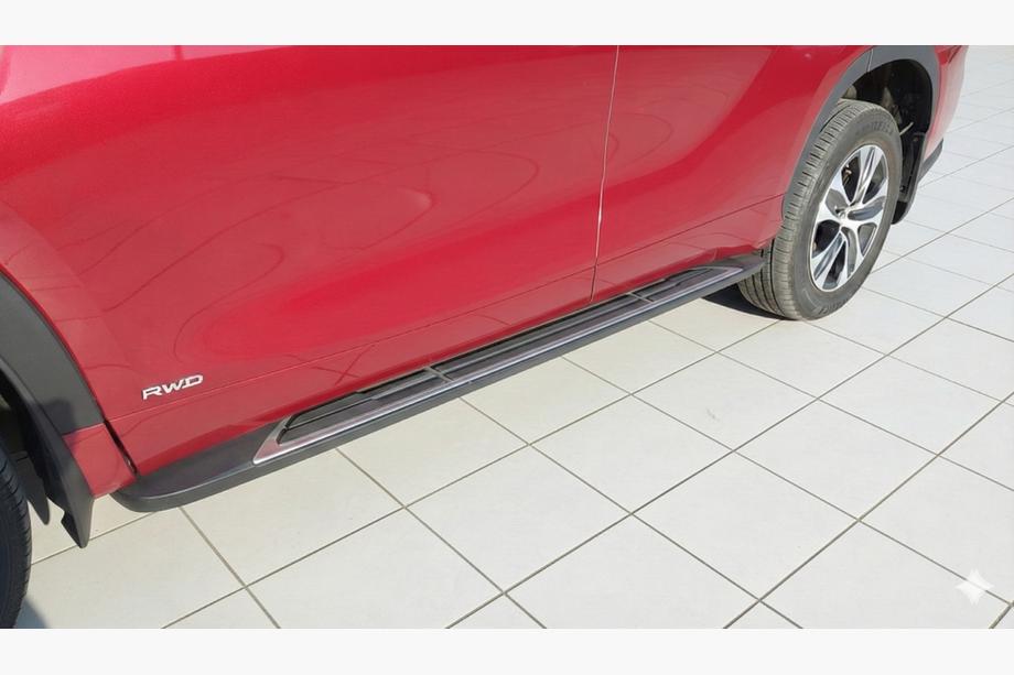 Toyota Highlander 2019- гг. Боковые Подножки OEM V1 (2 шт., Алюминий) Image
