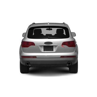 Хромированная накладка над номером OmsaLine (нержавейка) Audi Q7 2005-2015 гг. фото 1