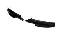 BMW 3 серия E90/E91 2005-2011 гг. Передние Flap накладки DPT (для E90 M-Sport 2005-2008, Черный Глянец, 2 шт) фото 2