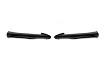 BMW 3 серия E90/E91 2005-2011 гг. Передние Flap накладки DPT (для E90 M-Sport 2005-2008, Черный Глянец, 2 шт) фото 5