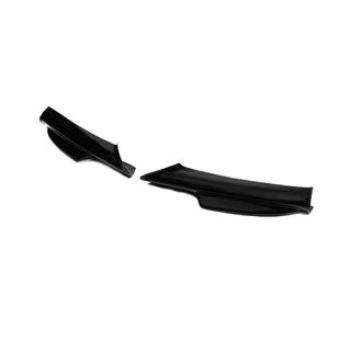 Передние Flap накладки DPT (для E90 M-Sport 2005-2008, Черный Глянец, 2 шт) BMW 3 серия E90/E91 2005-2011 гг. фото 2