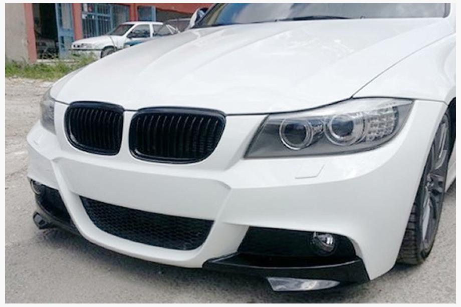 BMW 3 серия E90/E91 2005-2011 гг. Передняя Губа Бампера Flap (2009-2011) Image