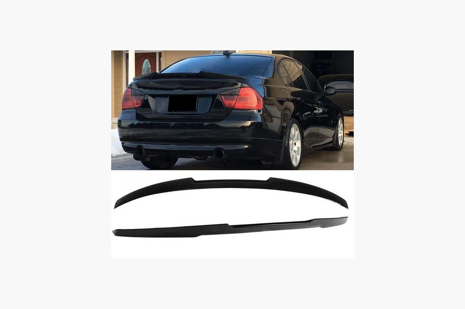 BMW 3 серия E90/E91 2005-2011 гг. Спойлер Meliset M4-Style (для E90, грунтованный под покраску) Image