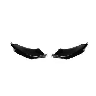 Накладка на передний бампер Flap для M-Sport, черная BMW 4 серия F32/F33/F36 2012-2020 гг. фото 2