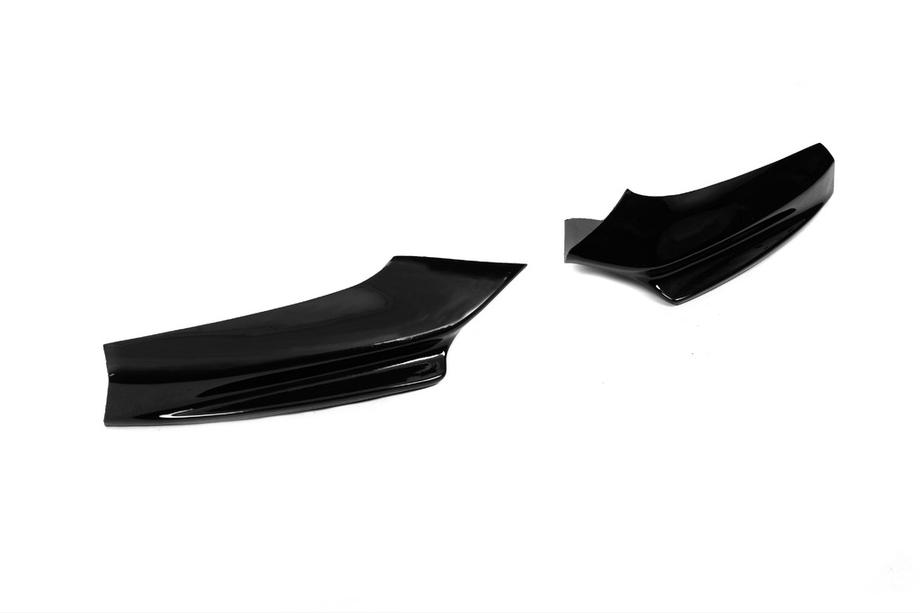 BMW 5 серия F10/F11 2010–2016 гг. Накладка на передний бампер DPT Flap (для M-Performance, Черный Глянец) Фото 11