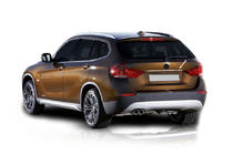 BMW X1 E84 2009-2015 гг. Накладка над номером (нержавейка) фото 1