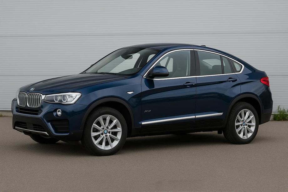 BMW X4 F26 2014-2018 гг. Дверные Молдинги Нержавеющая Сталь (4 шт) Image