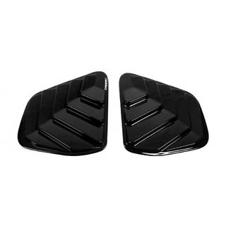Накладки на задние окна EuroCap (2 шт, ABS) Renault Duster 2008–2017 гг. фото 4