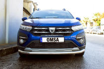 Dacia Jogger 2022- гг. Хромированные накладки на противотуманные фары (2 шт, нержавейка) фото 2