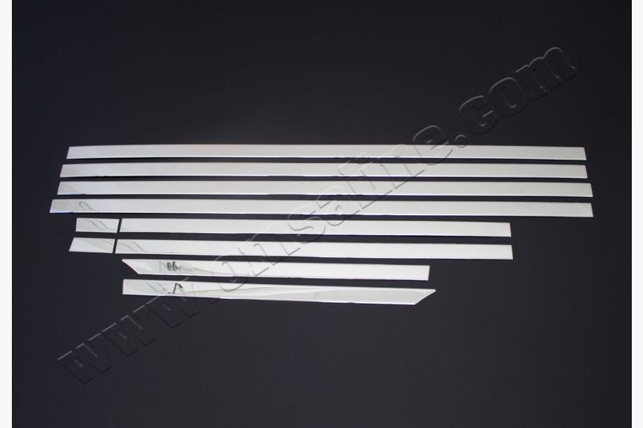 Citroen Jumper 2007-2025 гг. Комплект нижних молдингов стекол нержавейка Длинная База Фото 3