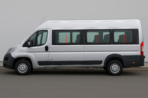 Peugeot Boxer 2006-2025 гг. Комплект нижних молдингов стекол нержавейка фото 1