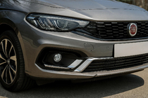 Fiat Tipo 2016- гг. Окантовки противотуманных фар (2021+, нержавейка) фото 1