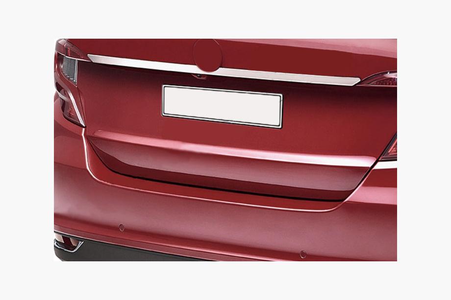 Fiat Tipo Cross 2021- гг. Хромированная накладка над номером (нержавейка) Image