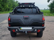 Mitsubishi L200 2015-2024 гг. Багажная корзина на Роллбар Dakar (100x100см) фото 12