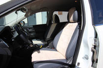Nissan X-trail T32/Rogue 2014-2021 гг. Авточехлы ЭкоКожа+Ткань+Алькантара Antara A0013 (Полный Комплект) фото 11