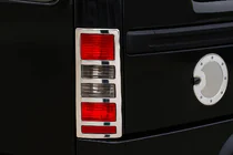 Opel Combo 2002–2012 гг. Хром Накладки на Задние Фонари (2 шт, пластик) фото 1