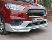 Ford Courier 2014-2023 гг. Передняя накладка (2017+, грунтованная под покраску) фото 4