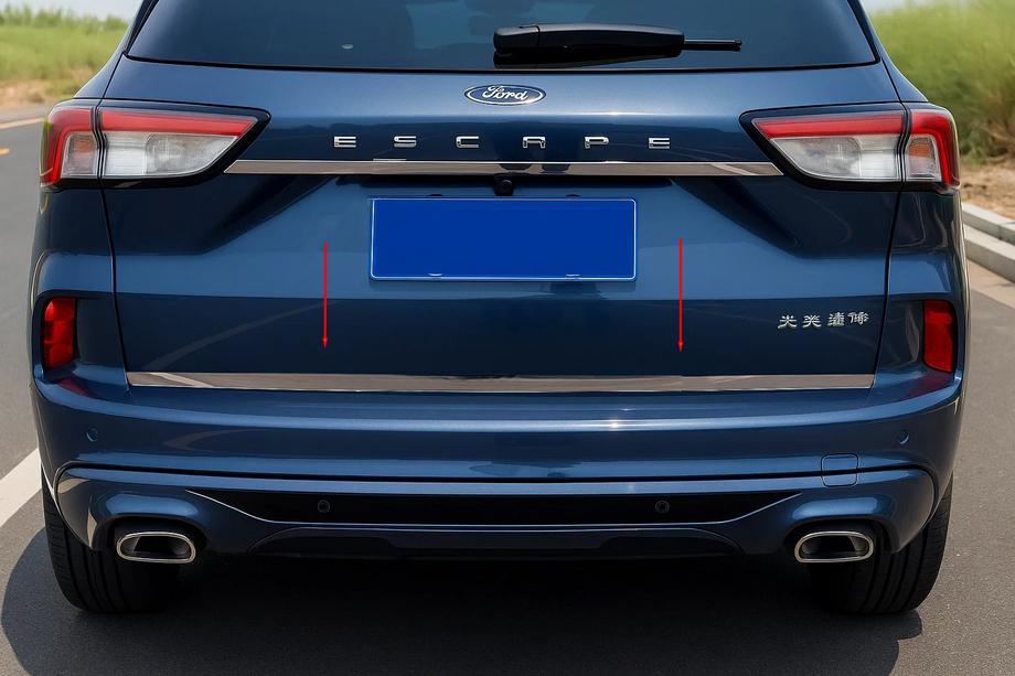 Ford Kuga/Escape 2019- гг. Накладка на багажник нержавейка Image