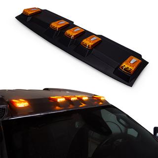 Козырек лобового стекла LED V2 Ford Ranger 2011–2022 гг. фото 1