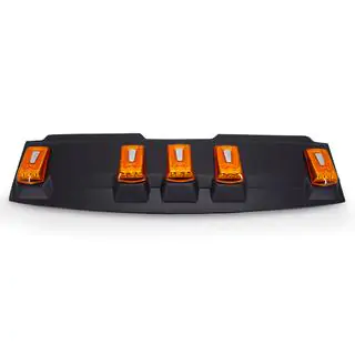 Козырек лобового стекла LED V2 Ford Ranger 2011–2022 гг. фото 4