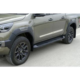 Молдинги на двери Нержавеющая сталь (4 шт) Ford Ranger 2011–2022 гг. фото 4