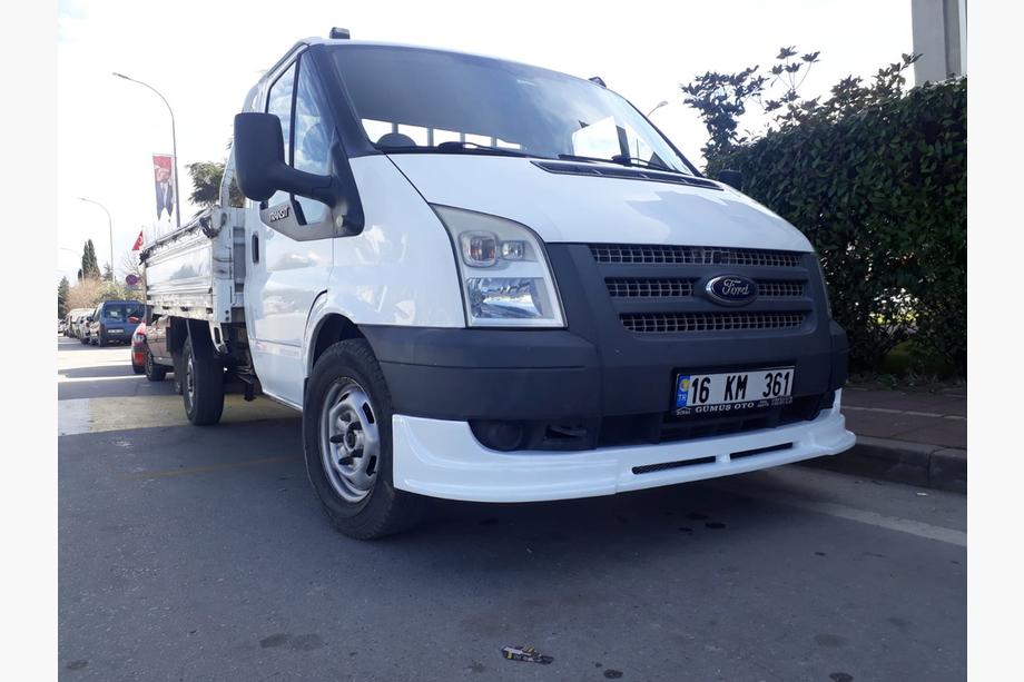 Ford Transit 2000–2014 гг. Нижняя накладка на передний бампер (2006-2014, узкая) Image