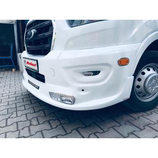 Накладка на передний бампер ERA (2019+, грунт под покраску) Ford Transit 2014- гг. фото 3