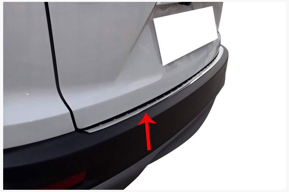 Honda CRV 2017-2022 гг. Накладка на задний бампер Нержавейка Image