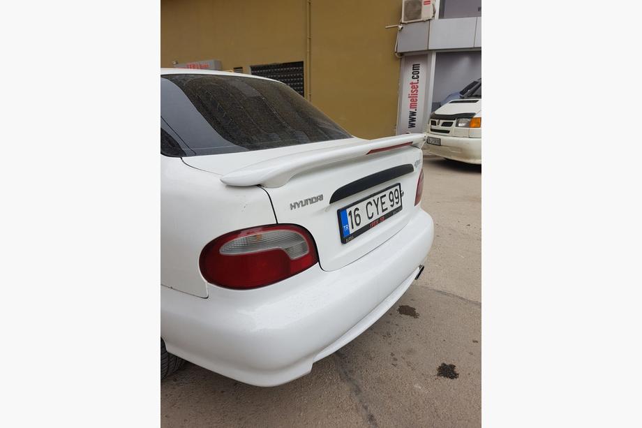 Hyundai Accent 1994-1999 гг. Спойлер Meliset (под покраску) Image