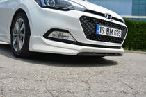 Hyundai I-20 2014-2020 гг. Передняя накладка Meliset (грунтованная под покраску) фото 5