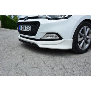 Передняя накладка Meliset (грунтованная под покраску) Hyundai I-20 2014-2020 гг. фото 2