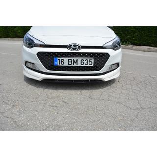 Передняя накладка Meliset (грунтованная под покраску) Hyundai I-20 2014-2020 гг. фото 4