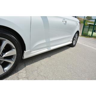 Пороги Meliset (грунтованные под покраску) Hyundai I-20 2014-2020 гг. фото 1