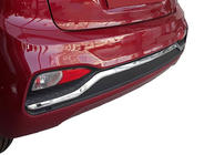 Hyundai I-20 2014-2020 гг. Накладка на кромку заднего бампера 2018-2020 нержавейка фото 1