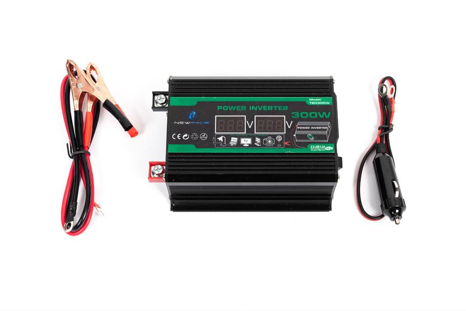 Автомобильный инвертор (220V/USB/300W) TED300W Image