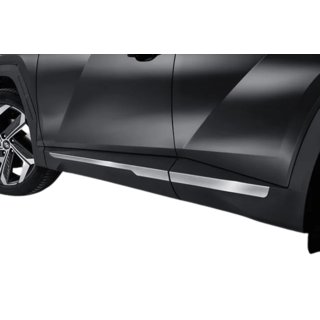 Дверные Молдинги Нержавеющая Сталь (4 шт) Hyundai Tucson NX4 2021- гг. фото 4