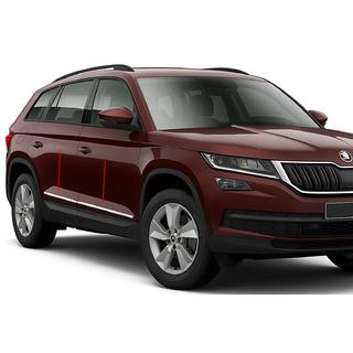 Дверные Молдинги OmsaLine Нержавеющая Сталь Skoda Kodiaq 2016-2023 гг. фото 1