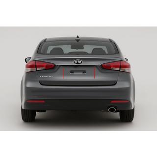 Хромированная накладка над номером для Sedan (нержавейка) Kia Cerato 3 2013-2018 гг. фото 1