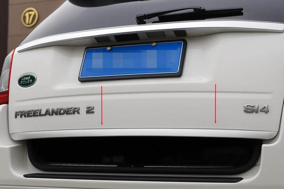 Land Rover Freelander II 2006–2014 гг. Накладка на багажник нержавейка Image