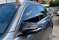 Mercedes S-class W222 2013-2022 гг. Накладки на Зеркала AMG-Look (2 шт) фото 2