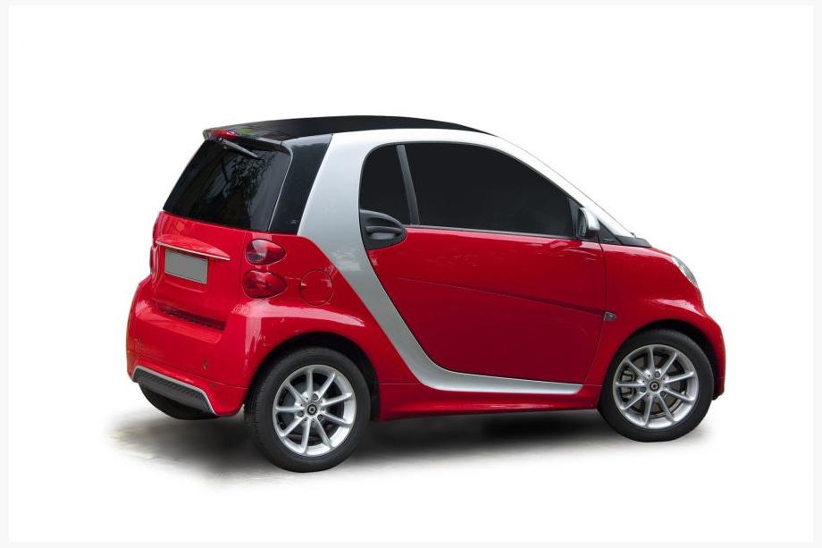 Smart 2007-2014 гг. Хромированная накладка над номером Image