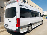 Mercedes Sprinter W907/W910 2018- гг. Комплект порогов (грунт под покраску) L3 - Long (для тюнинга бампера) фото 4
