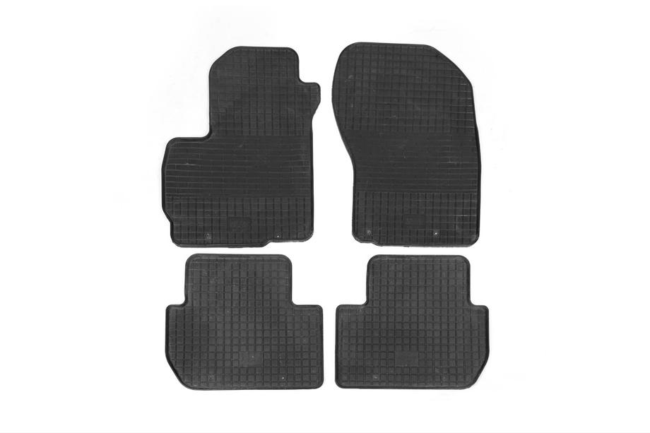 Mitsubishi Outlander 2006-2012 гг. Резиновые коврики (Gumarny Zubri) Image