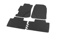 Honda Civic Sedan VII 2001-2006 гг. Резиновые коврики (Gumarny Zubri) фото 2