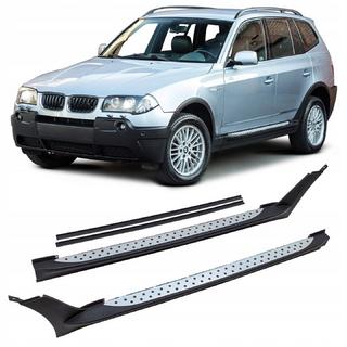 Боковые Подножки Cixtai (2 шт., Алюминий) BMW X3 E83 2003-2010 гг. фото 1